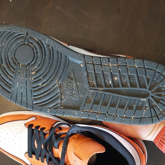 Nike Jordan 1 Mid Se Turf Orange/Black Men's 11 - Picture 9 of 12